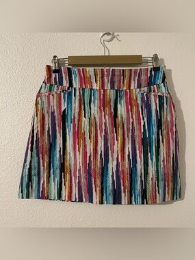 ATTYRE New York Katherine Woman’s Size 12 Regular Multi Color Skort